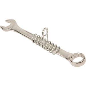 Bahco Ringsteeksleutel | met veiligheidsveer | 15° afgebogen | verchroomd | lengte 153 mm | 7/16" - TAH111Z-7/16