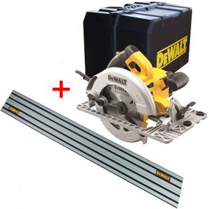 DeWalt DWE576KR 1600w cirkelzaag + 1500mm Geleiderail | actieprijs - DWE576KR