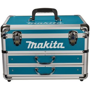 Makita Accessoires Koffer aluminium blauw voor boor-/schroefmachine DF488D - 196626-5 196626-5