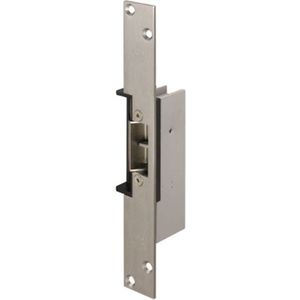 Effeff 76-331KL Elektrische inbouw deuropener beveiligingsuitvoering type 76-331 | spanningsloos ontgrendeld | sluitplaat 612 KL RVS | 12V= | DIN links en DIN rechts. - 10010299