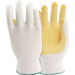 Honeywell Handschoen | maat 10 wit/geel | EN 388 PSA-categorie II | polyamide/katoen | 10 paar - 091210142X 091210142X