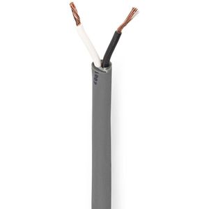 Nedis Speaker-Kabel | 2x 1.5 mm² | 100 m | Donkergrijs | 1 stuks - COTR15030GY100 COTR15030GY100
