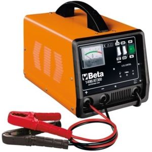Beta - 1498/At300 - Starthulp en Acculader - 12V - Draagbaar - CE-gecertificeerd