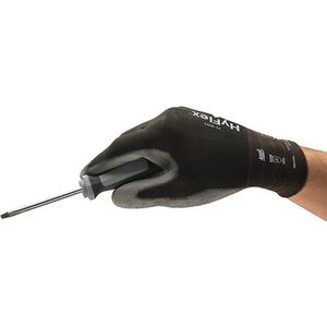 Ansell - 11-601-7 - Klushandschoenen - Zwart/Grijs - Nylon met Polyurethaan