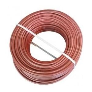 Enzo - Siliconenkabel SIHF - Rood - Siliconen - 100m