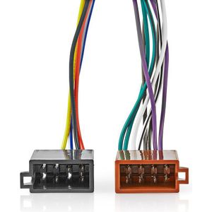 Nedis ISO-Kabel voor Autoradio | Kenwood | 0.15 m | 1 stuks - ISOCKW16PVA ISOCKW16PVA