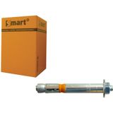 pgb-Europe SMART | Zwaarlastanker Draadstang  S-ZA M12x212 Zn | 10 st SM0ZAK0011202123