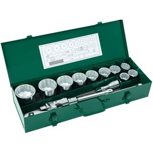 SATA Doppenset 3/4 inch 12-kant 15-delig - SAT09015SJ