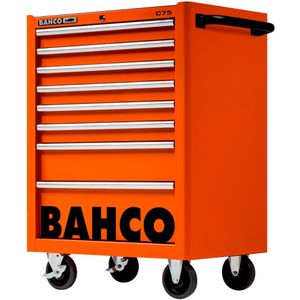 Bahco 1475K8 | C75 Klassieke Gereedschapswagen | Oranje | 8 Lades - 1475K8