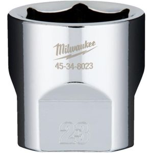 Milwaukee Accessoires 3/8" Dop Metrisch - 23 mm - 4932479999 4932479999