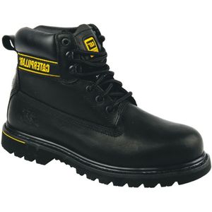 CAT Holton 708030 Hoog S3 Goodyear Welted zool | Werkschoen | Zwart | Maat 46 - 11.030.004.46 11.030.004.46