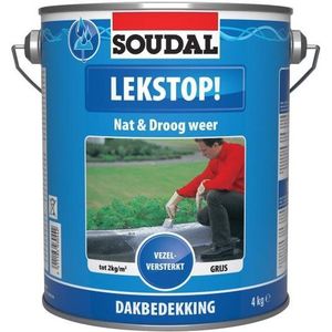 Soudal Lekstop | Waterdichting | Grijs | 4kg - 101513