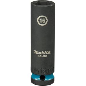 Makita - Impact Black - Krachtdop - 16mm - Chroom-Molybdeen - E-16461