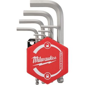 Milwaukee Accessoires Inbussleutel set kort (9-delig) - 4932492399 4932492399