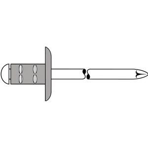 Gesipa - Blindklinknagel - Aluminium/staal - 1000 Stuks