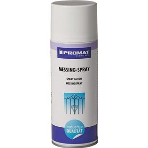 Promat - Messingspray - 400 ml - Spuitbus - Hittebestendig