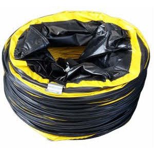 Spero Flex luchtslang axiaal ventilator | 460mm x 10Mtr incl. slangenklem – SBLFD46cx10m