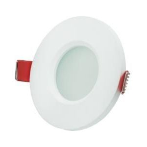 Tronix - Inbouwarmatuur - Wit - Rond - IP65 - Voor Badkamer en Buiten