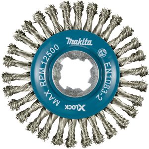 Makita Accessoires Rondborstel 115mm X-LOCK rvs - D-73368 D-73368