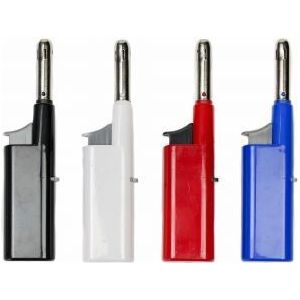 1x stuks gas/bbq/keuken/kaarsen aanstekers - van 12 cm