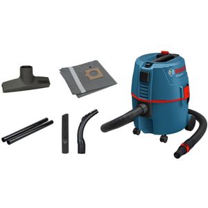 Bosch Professional Alleszuiger GAS 20 L SFC - Incl. Zuigmond, Stofzak, Filter, Handvat, Adapter, Afzuigbuis, Slang