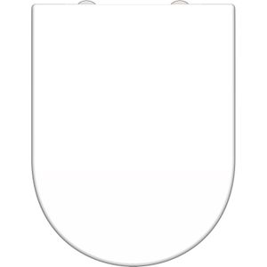 Schutte Duroplast WC-bril D-vorm WHITE met soft-close en quick-release
- 82910 82910