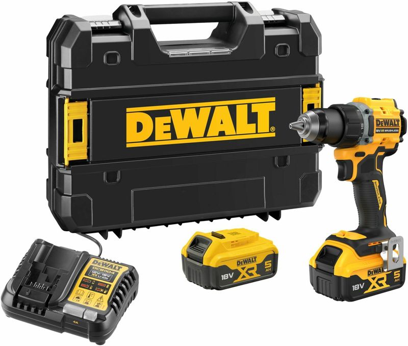 DeWalt - DCD794P2T-QW - Accu Schroef-/boormachine - 18V - 2x 5.0 Ah Accu - TSTAK