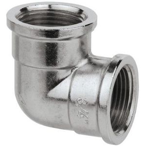 Kirchhoff Messing bocht 90°, chroom, 3/4"ET - 989397155