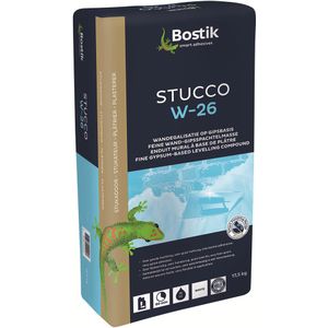 Bostik Stucco W-26 | Wit | Zak 17,5 kg - 30611192