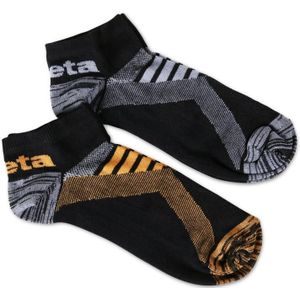 Beta 7431P 43/46 Twee Paar Sneakersokken - 074310104
