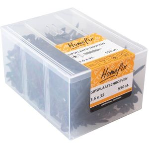 Homefix Actie Gipsplaatschroef Gefosfateerd Fijn PH2 3.5X35 | 550 stuks - 8901.01.02020
