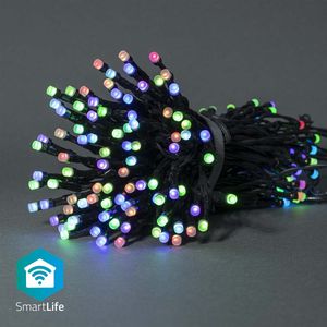Nedis SmartLife Decoratieve LED | Wi-Fi | RGB | 84 LED's | 10 m | 1 stuks - WIFILX01C84 WIFILX01C84