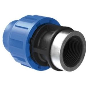 Kirchhoff PP overgangsstuk, 32 mm x 1"IT, klemkoppeling voor HDPE - 984843317