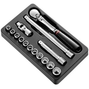 Facom 3/4 module 1/2" doppen 12 kant en ratel - l1 - inch - MOD.SL161-112U