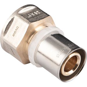 Cornat - VRP500626N - Perskoppeling - Messing Blank - Messing/Edelstaal A2