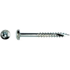 pgb-Europe PGB-FASTENERS | Spaanplaatschroef pfs+ PH-T Ø 6,0x100 Zn T30 | 100 st PFWCTG001006001003