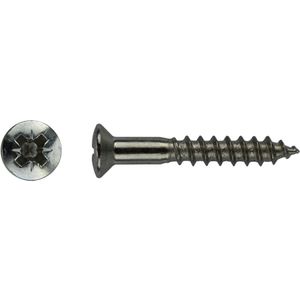 pgb-Europe PGB-FASTENERS | Houtschroef BVK DIN 7995Z Ø 4,50x50 Ms/Ni 007995MN0004500503