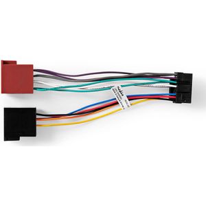 Nedis ISO-Kabel voor Autoradio | JVC | 0.15 m | 1 stuks - ISOCJVC16PVA ISOCJVC16PVA