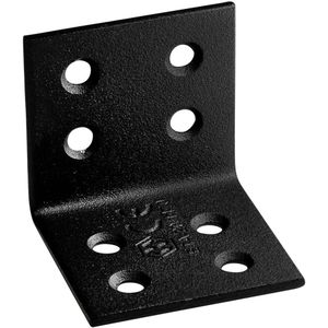 Waelbers Versterkingshoek 40x40mm zwart TXT - 50 Stuk(s) - 4318.11