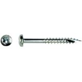 pgb-Europe PGB-FASTENERS | Spaanplaatschroef pfs+ PH-T Ø 5,00x80 Zn T25 | 200 st PFWCTG001005000803