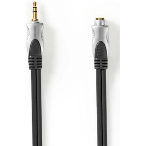 Nedis Stereo-Audiokabel | 3,5 mm Male naar 3,5 mm Female | 10 m | 1 stuks - CAGC22050AT100 CAGC22050AT100