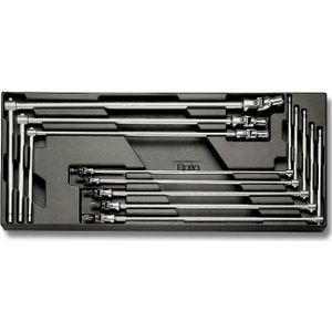 Beta - T64 - Gereedschapskoffers - Assortiment Gereedschap - Voorgevormde Inzetbakken