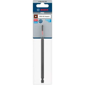 Bosch Accessoires PRO Robertson slagschroefbit | R2 | 150 mm - 2608522555