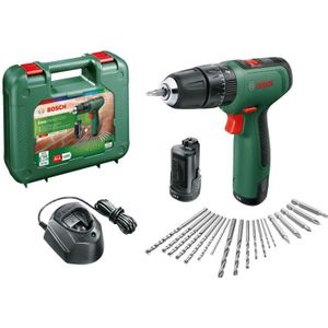 Bosch Groen EasyImpact 1200 | Accu Klopboorschroevendraaier | 2 standen | 12V | 2x 1,5 Ah accu + oplader | In transportkoffer - 06039D3105