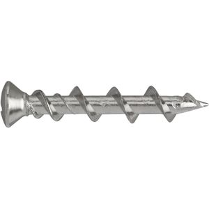 DeWalt Accessoires Walldog 32MM Verzonken kop Chroom (100 stuks) - DFM424015P