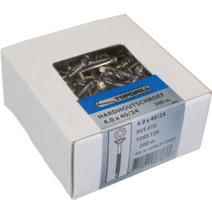 Topdrill Spaanplaatschroef Zelfborend Rvs-410 Pk Torx TX15 3.5X20/12 | 200 stuks - 0206.31.17001