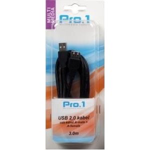 Enzo Pro-1 USB kabel A-male -> A-female 3 meter - 9280222