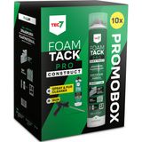 Tec7 - FoamTack Pro Construct - Lijm - Grijs - 880 ml - 10x FoamTack Pro