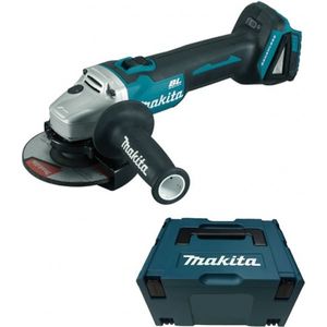 Makita DGA504ZJ 18v 125mm Accu haakse slijper | zonder accu's en lader - DGA504ZJ