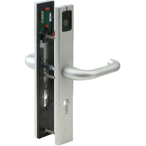 Nemef 7360/02 Radaris Evolution alu. IBW tweezijdig elektronisch beslag SKG*** rechthoekig | PC-72 | binnen- en buitenzijde met kruk en cilindersparing. - 9736002720